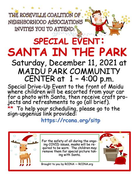 Christmas Events Roseville CA 2021 .